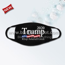 Heat Printable Vinyl Tansfers Trump 2020 100% Cotton Washable Face Cover Mask